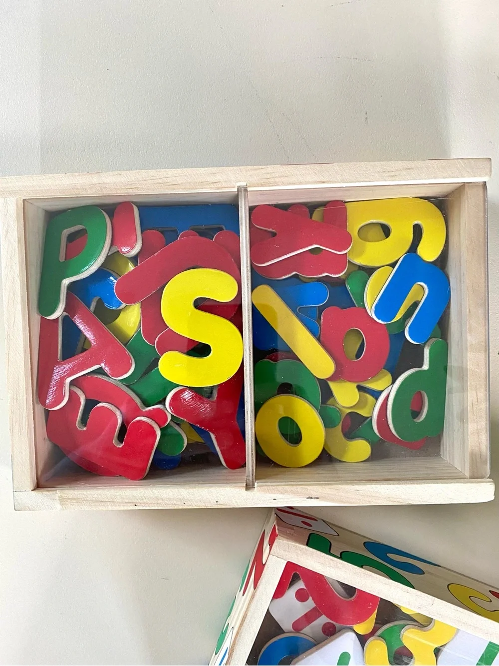 MELISSA & DOUG - Alphabet & Numbers Wooden Magnet Sets